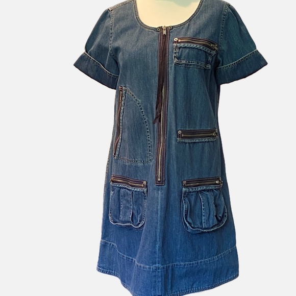 Marc By Marc Jacobs Dresses & Skirts - NEW  Marc by Marc Jacobs Denim Shift Dress L